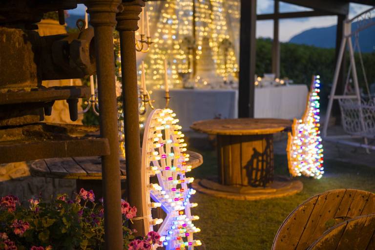 luminaria ruota siciliana