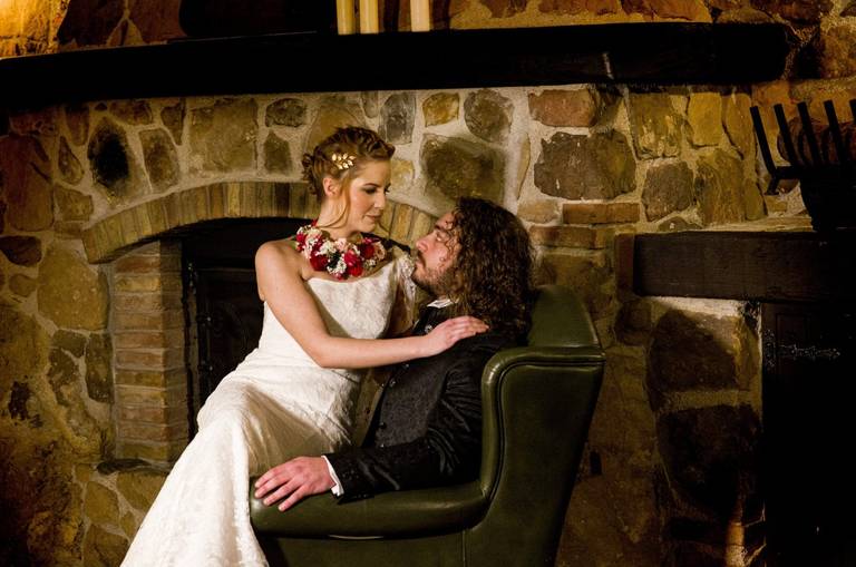 sposa in braccio