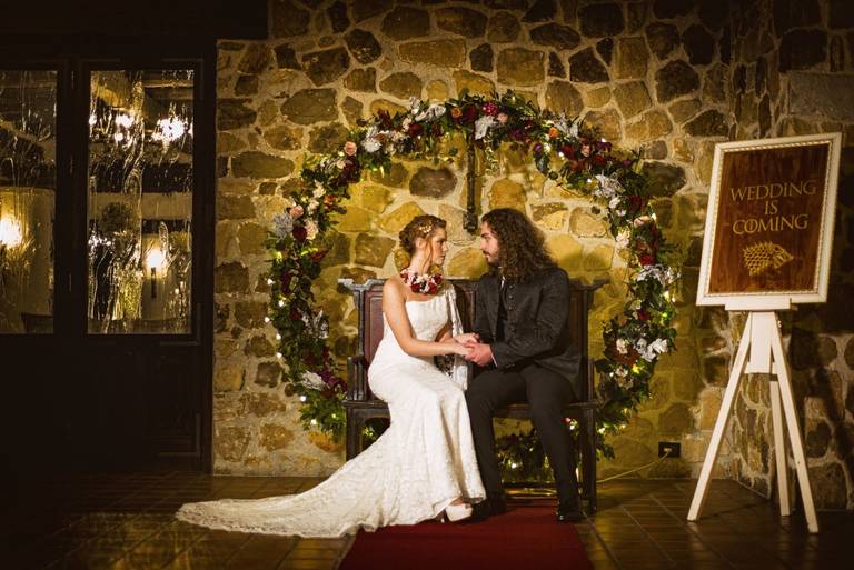 photobooth fiori wedding