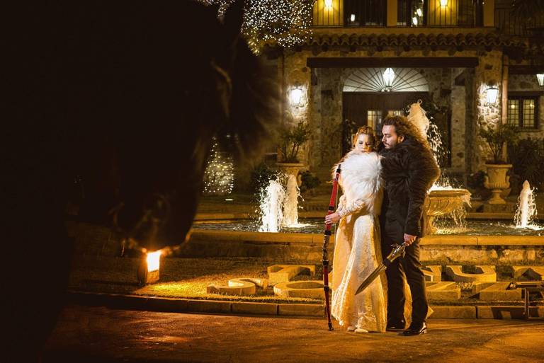 matrimonio trono di spade armi