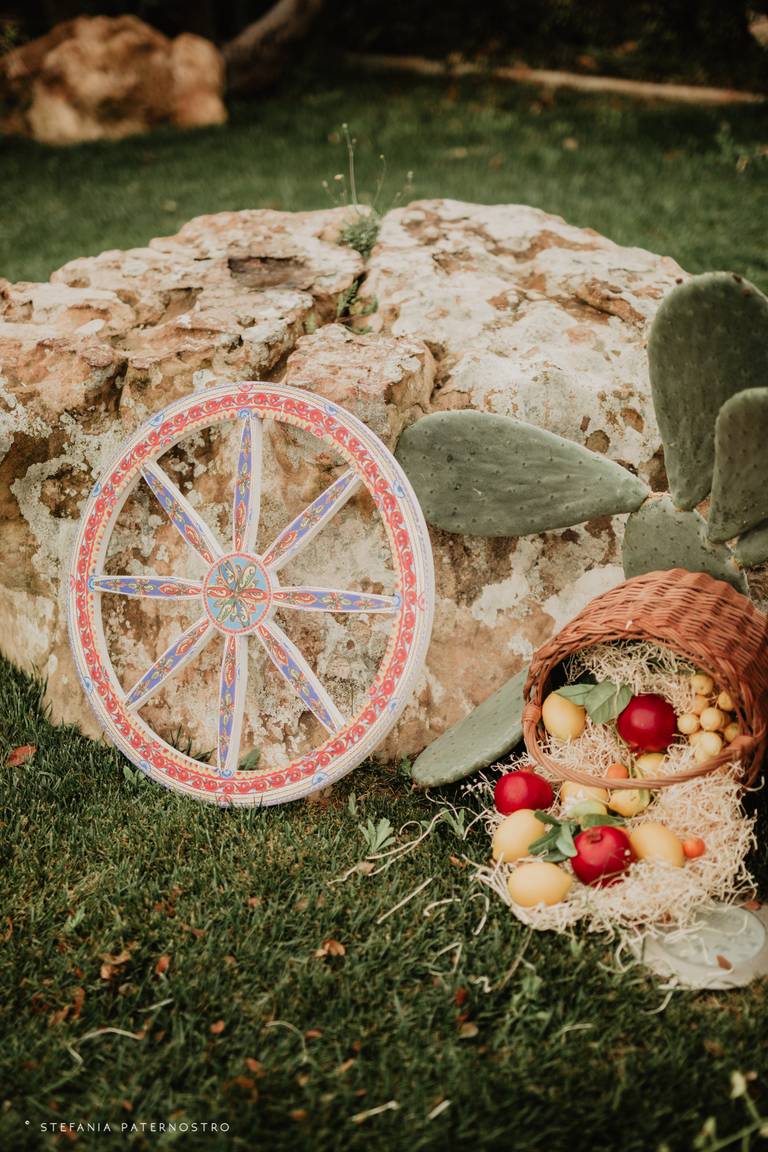 dettagli matrimonio stile siciliano
