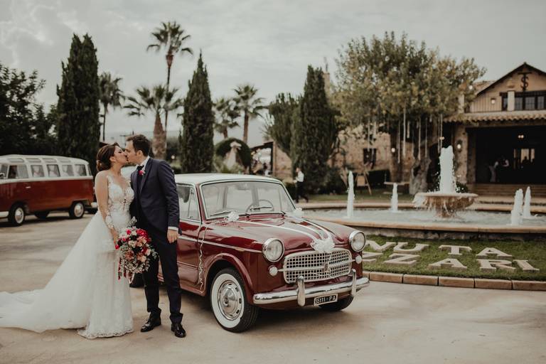 auto sposi vintage