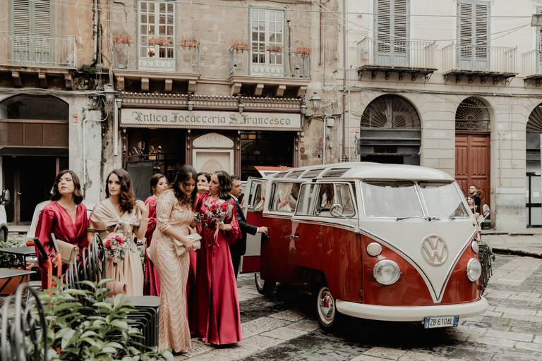 furgoncino matrimonio