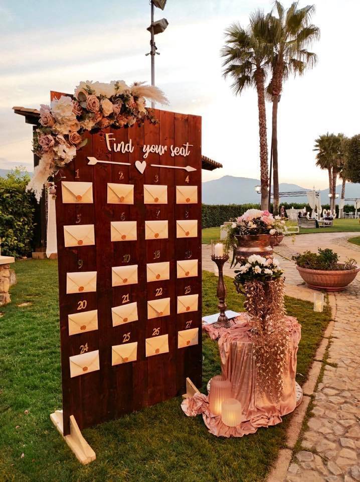 tableau de mariage buste